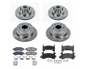 Power Stop Autospecialty Brake Kit Front & Rear Chevrolet S10 1998-2003