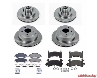 Power Stop Autospecialty Brake Kit Front & Rear Chevrolet S10 1998-2003 - KOE7913