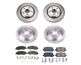 Power Stop Autospecialty Brake Kit Front & Rear Honda Odyssey 2018-2019