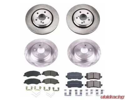 Power Stop Autospecialty Brake Kit Front & Rear Honda Odyssey 2018-2019 - KOE7923