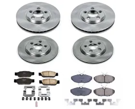 Power Stop Autospecialty Brake Kit Front & Rear Lincoln LS 2000-2006
