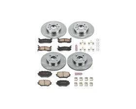 Power Stop Autospecialty Brake Kit Front & Rear Mazda Miata 1994-1997