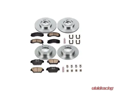 Power Stop Autospecialty Brake Kit Front & Rear Eagle Talon 1993 - KOE799