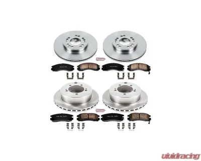 Power Stop Autospecialty Brake Kit Front & Rear Dodge Stealth 1991-1996 - KOE800