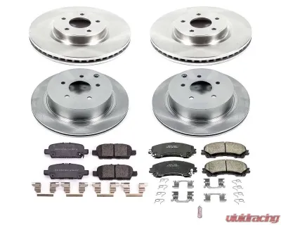 Power Stop Autospecialty Brake Kit Front & Rear Infiniti Q50 2018-2019 - KOE8006