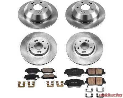Power Stop Autospecialty Brake Kit Front & Rear Hyundai Santa Fe Sport 2013-2018 - KOE8009