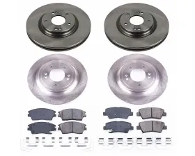 Power Stop Autospecialty Brake Kit Front & Rear Kia Sportage 2017-2018