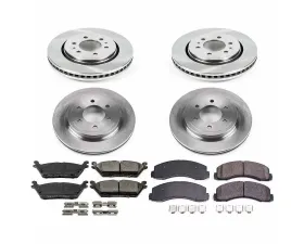 Power Stop Autospecialty Brake Kit Front & Rear Ford Expedition 2018