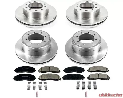 Power Stop Autospecialty Brake Kit Front & Rear Ford F-350 Super Duty 2016 - KOE8027