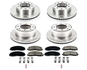 Power Stop Autospecialty Brake Kit Front & Rear Ford F-350 Super Duty 2016