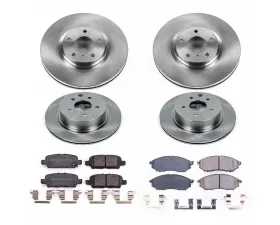 Power Stop Autospecialty Brake Kit Front & Rear Nissan 370Z 2018-2019