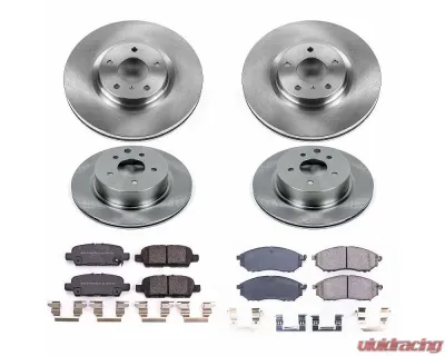 Power Stop Autospecialty Brake Kit Front & Rear Nissan 370Z 2018-2019 - KOE8060