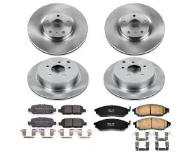 Power Stop Autospecialty Brake Kit Front & Rear Infiniti Q70 2018-2019
