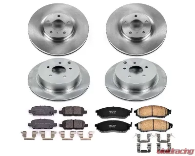 Power Stop Autospecialty Brake Kit Front & Rear Infiniti Q70 2018-2019 - KOE8061