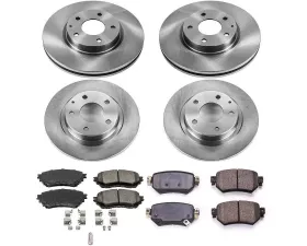 Power Stop Autospecialty Brake Kit Front & Rear Mazda Mazda 6 2016-2018