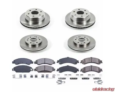 Power Stop Autospecialty Brake Kit Front & Rear GMC Sierra 1500 2005-2006 - KOE8071