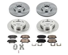 Power Stop Autospecialty Brake Kit Front & Rear Kia Forte5 2018