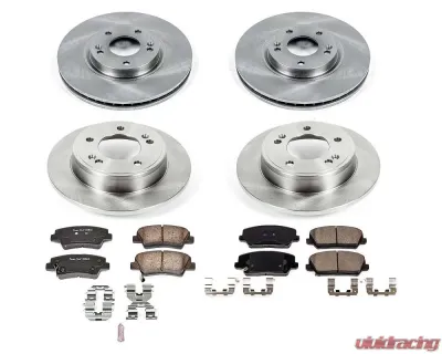 Power Stop Autospecialty Brake Kit Front & Rear Kia Forte5 2018 - KOE8162
