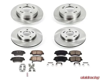 Power Stop Autospecialty Brake Kit Front & Rear Kia Forte5 2018 - KOE8163