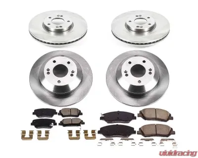 Power Stop Autospecialty Brake Kit Front & Rear Hyundai Santa Fe XL 2019 - KOE8281