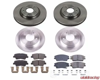 Power Stop Autospecialty Brake Kit Front & Rear Hyundai Elantra 2017-2019 - KOE8285