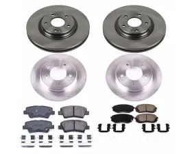 Power Stop Autospecialty Brake Kit Front & Rear Hyundai Veloster 2019
