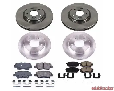 Power Stop Autospecialty Brake Kit Front & Rear Hyundai Veloster 2019 - KOE8345
