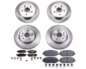 Power Stop Autospecialty Brake Kit Front & Rear Lexus ES350 2019