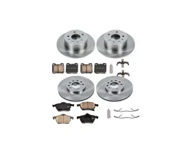 Power Stop Autospecialty Brake Kit Front & Rear Saab 44077 1999-2003