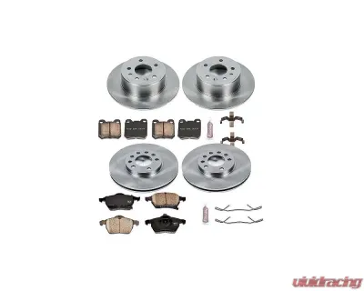 Power Stop Autospecialty Brake Kit Front & Rear Saab 44077 1999-2003 - KOE835