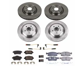 Power Stop Autospecialty Brake Kit Front & Rear Mercedes-Benz GLE400 2016-2017