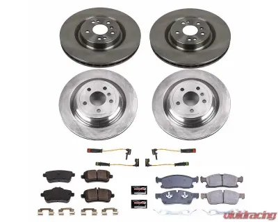 Power Stop Autospecialty Brake Kit Front & Rear Mercedes-Benz GLE400 2016-2017 - KOE8353