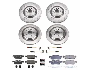 Power Stop Autospecialty Brake Kit Front & Rear Mercedes-Benz GLS550 2019
