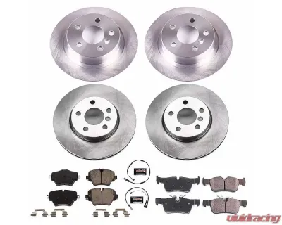 Power Stop Autospecialty Brake Kit Front & Rear Mini Cooper Clubman 2019 - KOE8355