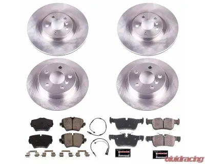 Power Stop Autospecialty Brake Kit Front & Rear Mini Cooper Countryman 2019 - KOE8356