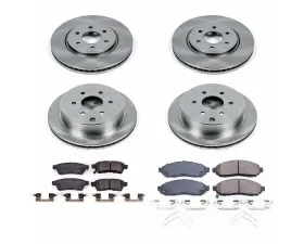 Power Stop Autospecialty Brake Kit Front & Rear Nissan Frontier 2019