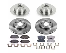 Power Stop Autospecialty Brake Kit Front & Rear Nissan Sentra 2019