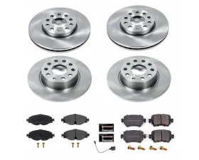 Power Stop Autospecialty Brake Kit Front & Rear Volkswagen Golf 2019
