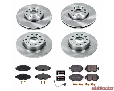 Power Stop Autospecialty Brake Kit Front & Rear Volkswagen Golf 2019 - KOE8363
