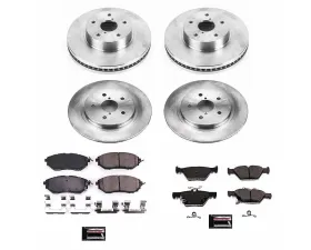 Power Stop Autospecialty Brake Kit Front & Rear Subaru Legacy 2015