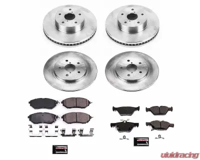 Power Stop Autospecialty Brake Kit Front & Rear Subaru Legacy 2015 - KOE8405