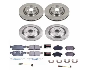Power Stop Autospecialty Brake Kit Front & Rear Mercedes-Benz ML400 2015