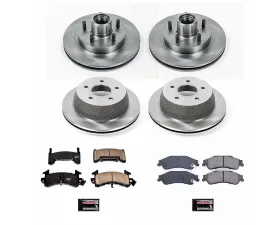 Power Stop Autospecialty Brake Kit Front & Rear Chevrolet S10 2003