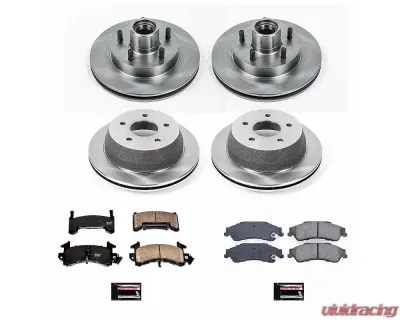 Power Stop Autospecialty Brake Kit Front & Rear Chevrolet S10 2003 - KOE8437