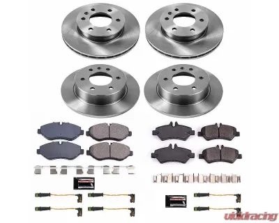 Power Stop Autospecialty Brake Kit Front & Rear Freightliner Sprinter 2500 2007-2008 - KOE8449
