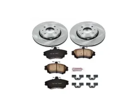 Power Stop Autospecialty Brake Kit Front Volvo S40 2000-2004