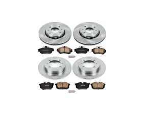 Power Stop Autospecialty Brake Kit Front & Rear Volvo S40 2000-2004