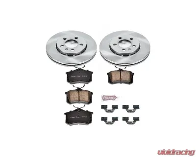 Power Stop Autospecialty Brake Kit Rear Audi TT Quattro 2000-2006 - KOE920