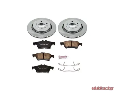Power Stop Autospecialty Brake Kit Rear Saab 44077 2003-2011 - KOE983