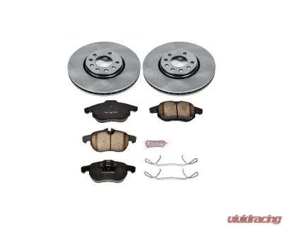 Power Stop Autospecialty Brake Kit Front Saab 44077 2003-2011 - KOE985